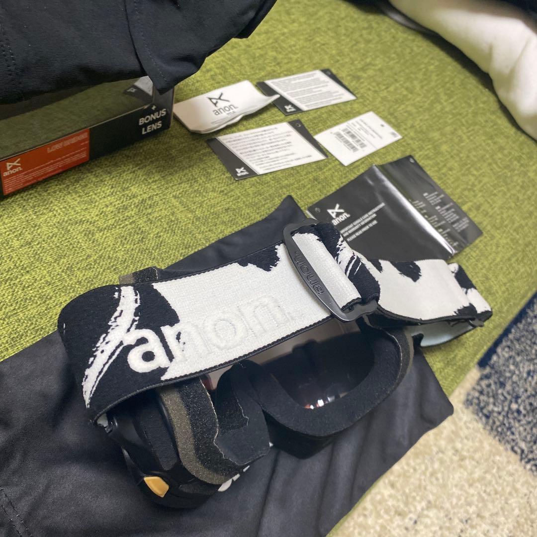 anon m4 ゴーグル　ボーナスレンズ　MFI スノーボード