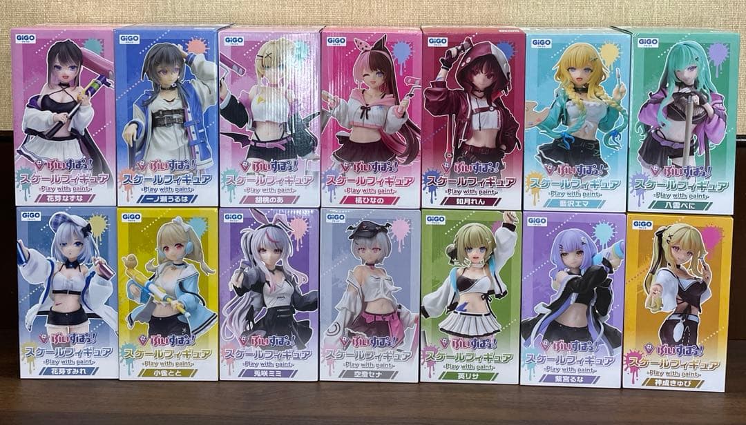 【未開封】ぶいすぽっ!スケールフィギュアvol.１〜７コンプリートセット