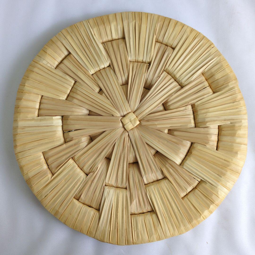 円座 茶道具 竹製 5枚セット