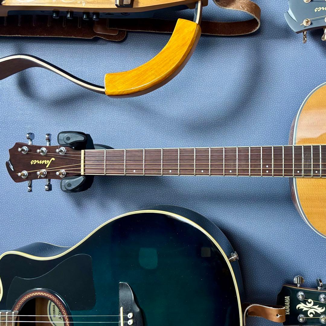 美品James アコギJ-300A NAT 弾きやすい低弦高に調整済　ケース付属