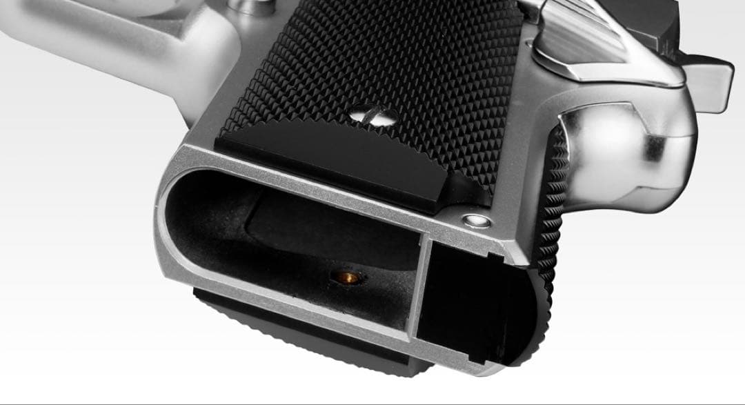 DETONICS 45 ガスハンドガン　ステンレスモデル