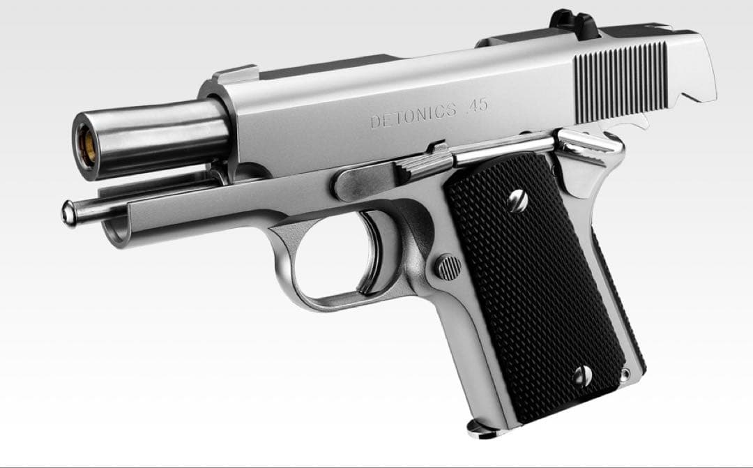 DETONICS 45 ガスハンドガン　ステンレスモデル