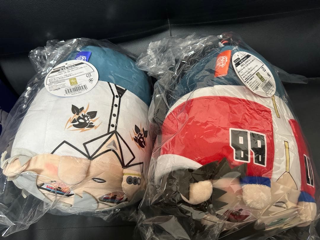 新品未開封 山田一郎 碧棺左馬刻 ANIPLEX フィギュア もちころクッション