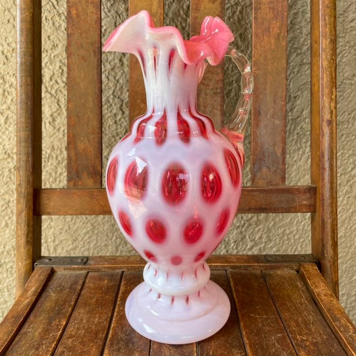 超BIG希少品！アメリカアンティークオールドフェントン40s～50sFenton