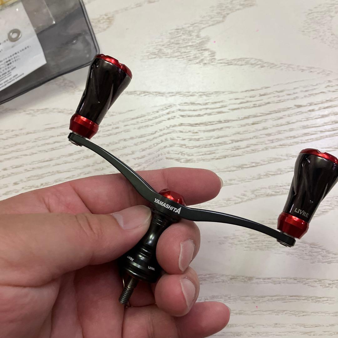 限定品　ヤマシタ×LIVRE エギ王　コラボ　ウイング100ハンドル　バランサー