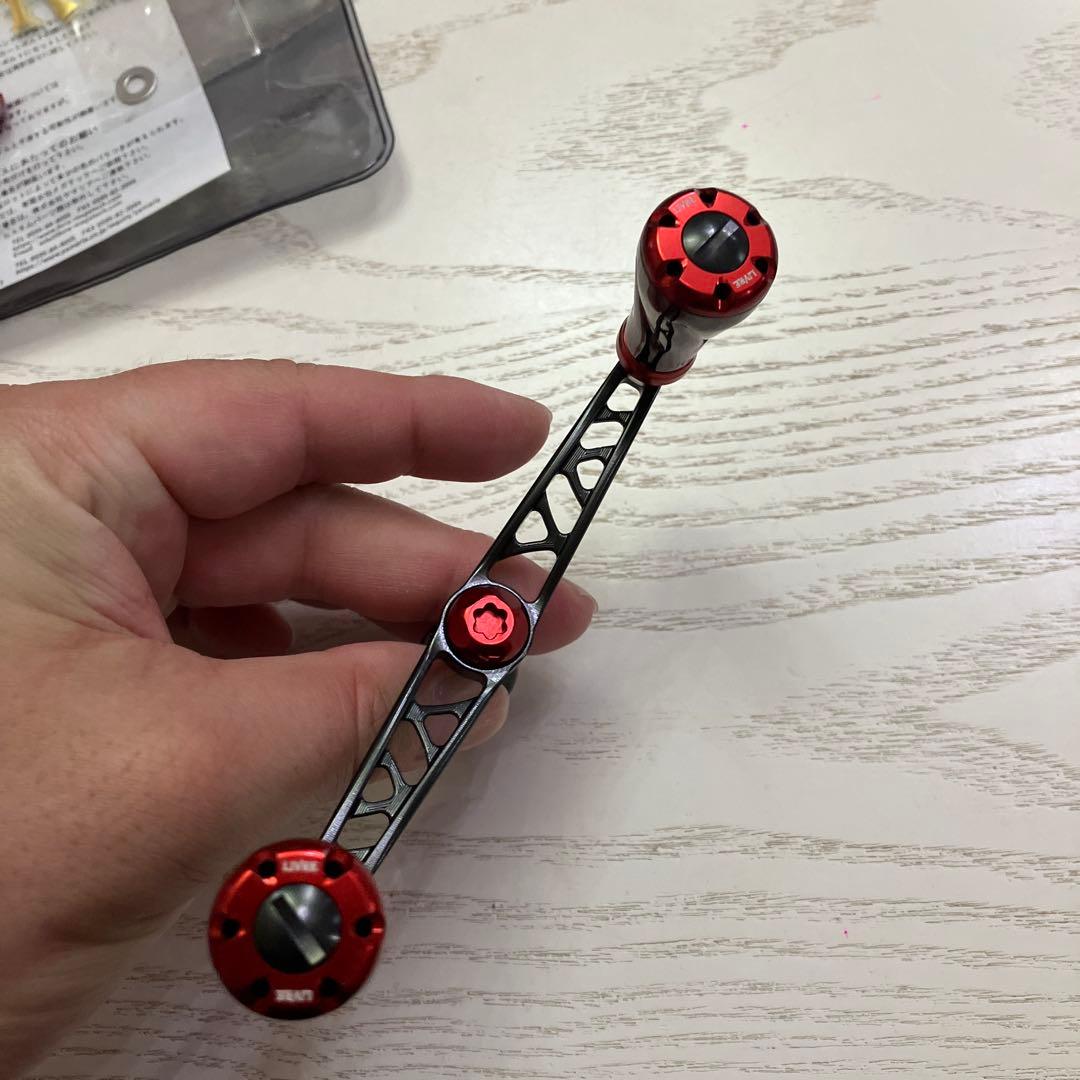 限定品　ヤマシタ×LIVRE エギ王　コラボ　ウイング100ハンドル　バランサー