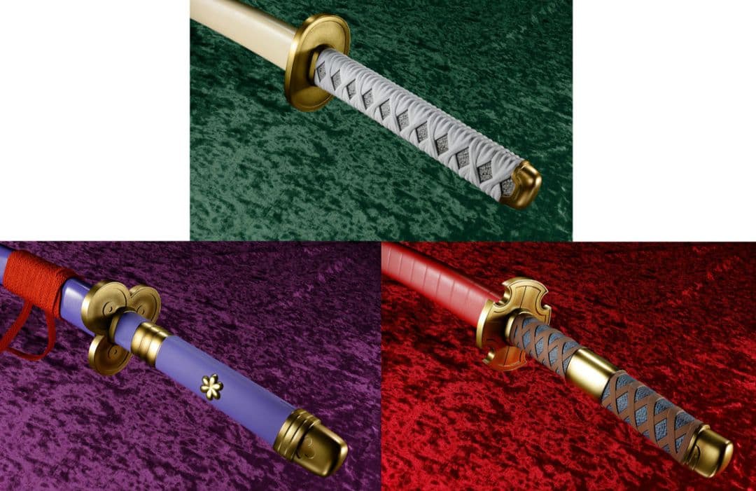 PROPLICA ロロノア・ゾロ 三刀流セット（和道一文字、三代鬼徹、閻魔）新品