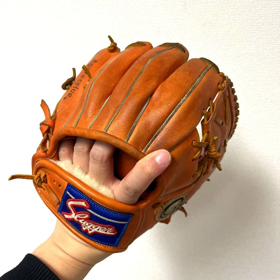 846 スラッガー 型抜群 即戦力 硬式 トレーニング用 グローブ