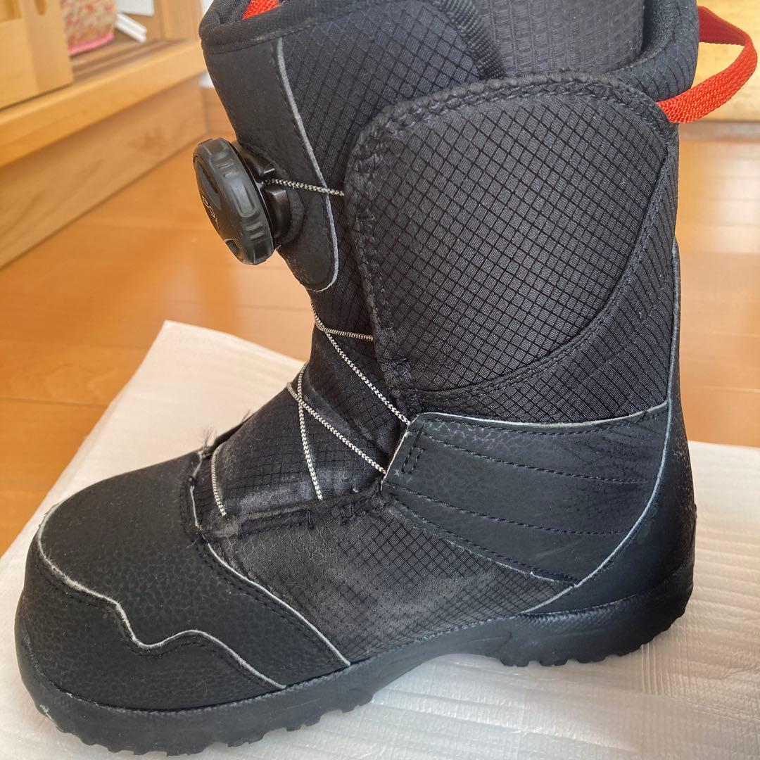 キッズ Burton ジップライン BOA® スノーボードブーツ　22.0cm