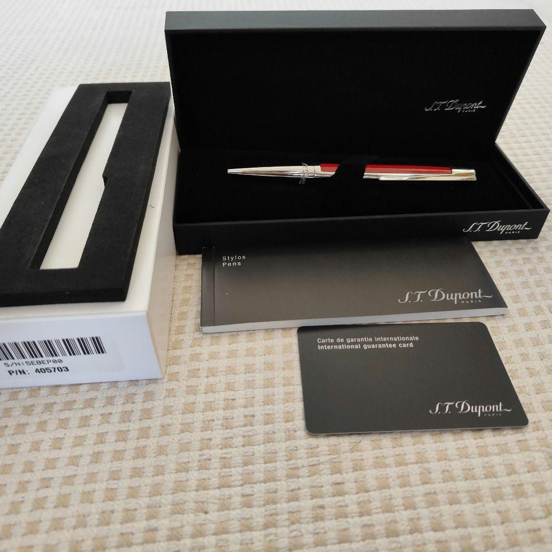 S.T. Dupont エス・テー・デュポン　ボールペン レッド 405703