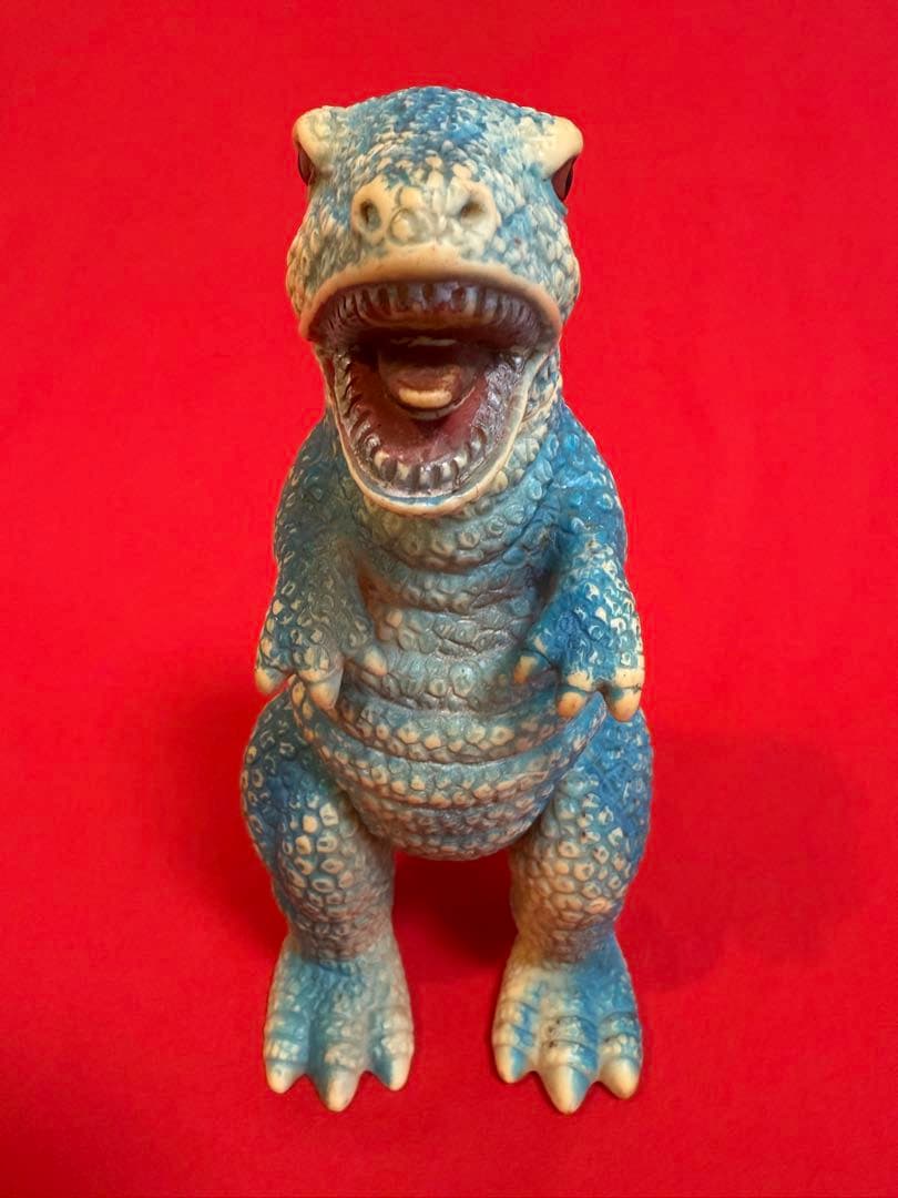 ク*マ様 当時物 ★☆ マルサン ゴロザウルス 怪獣 ソフビ ゴジラ