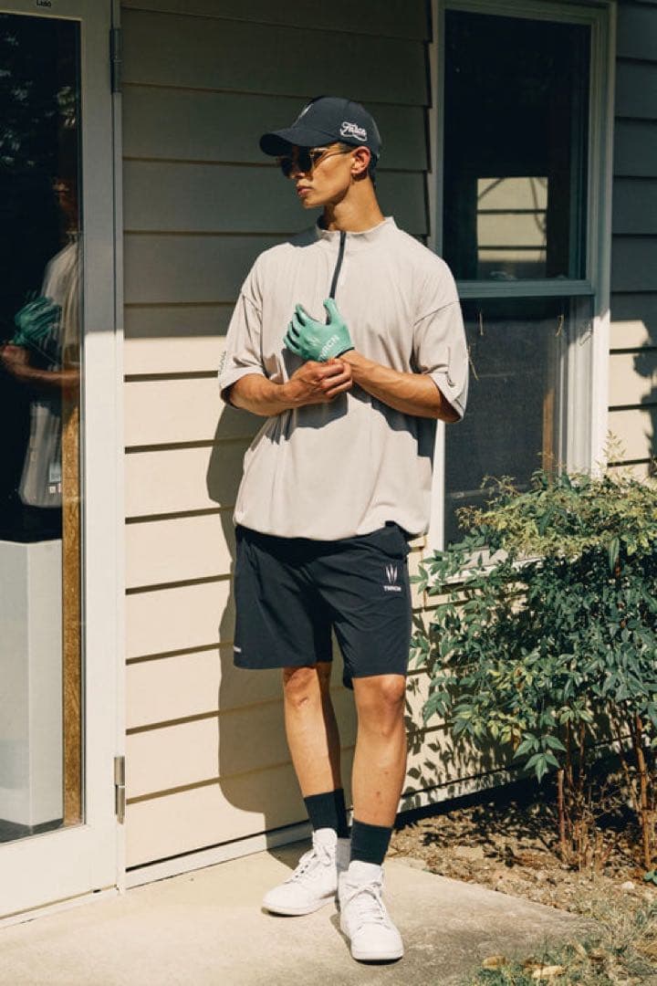 TNRCN HALF-ZIP TEE サイズXL RUFFLOG