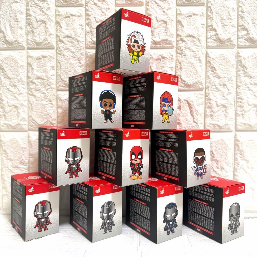 コスビ　マーベル・コレクション　ローグ　デッドプール　アイアンマン　X-MEN