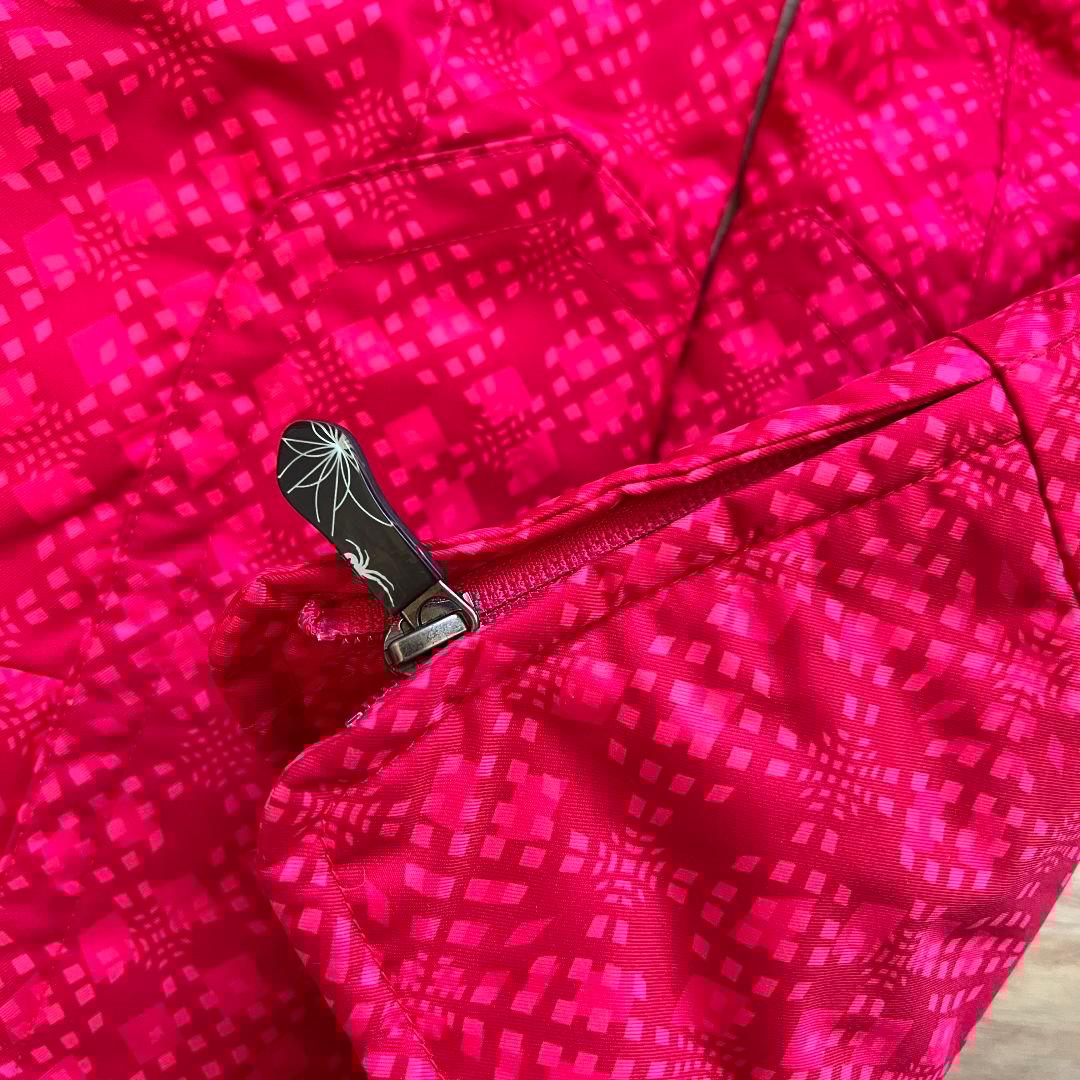 SPYDER スパイダー　スキーウェア　レディース　セットアップ　上下　ピンク