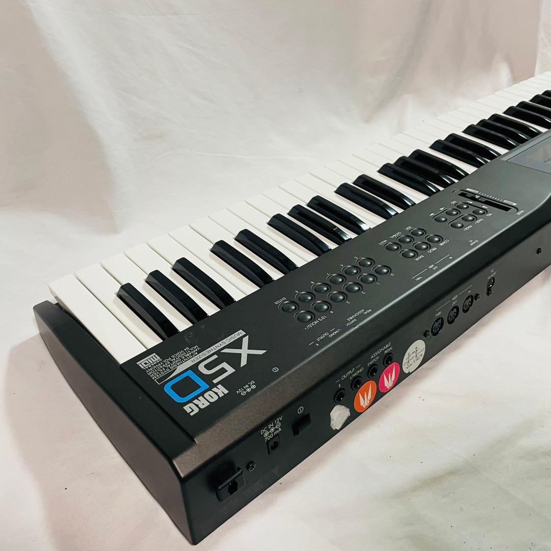 KORG X5D シンセサイザー　ケース付　現状品