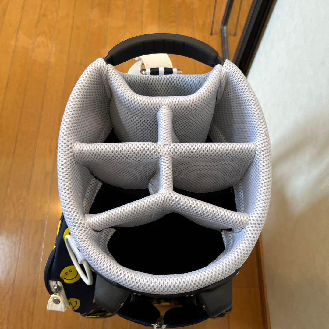 【超美品】パーリーゲイツ PEARLY GATES キャディバッグ　フード付き