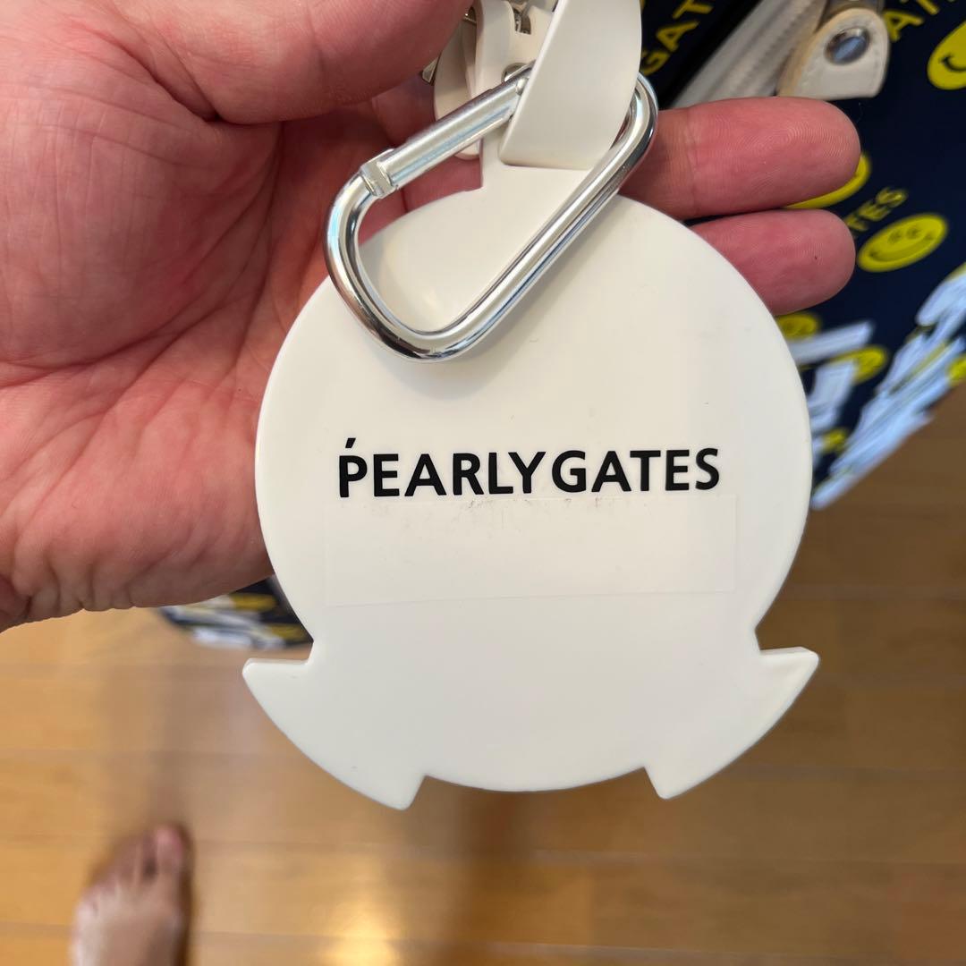 【超美品】パーリーゲイツ PEARLY GATES キャディバッグ　フード付き