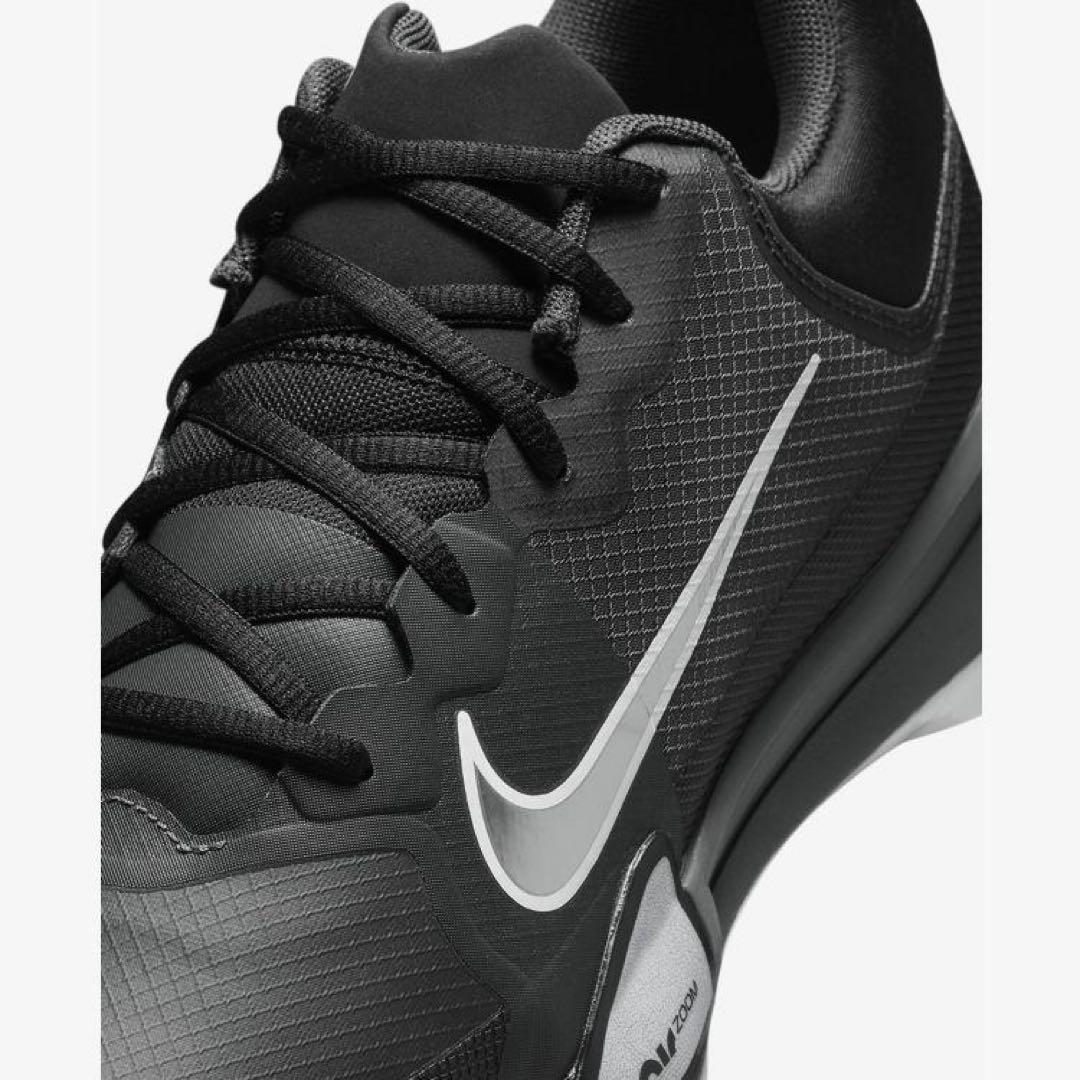 ナイキ フォース トラウト プロ 金具 28 野球 スパイク 靴 シューズ 黒