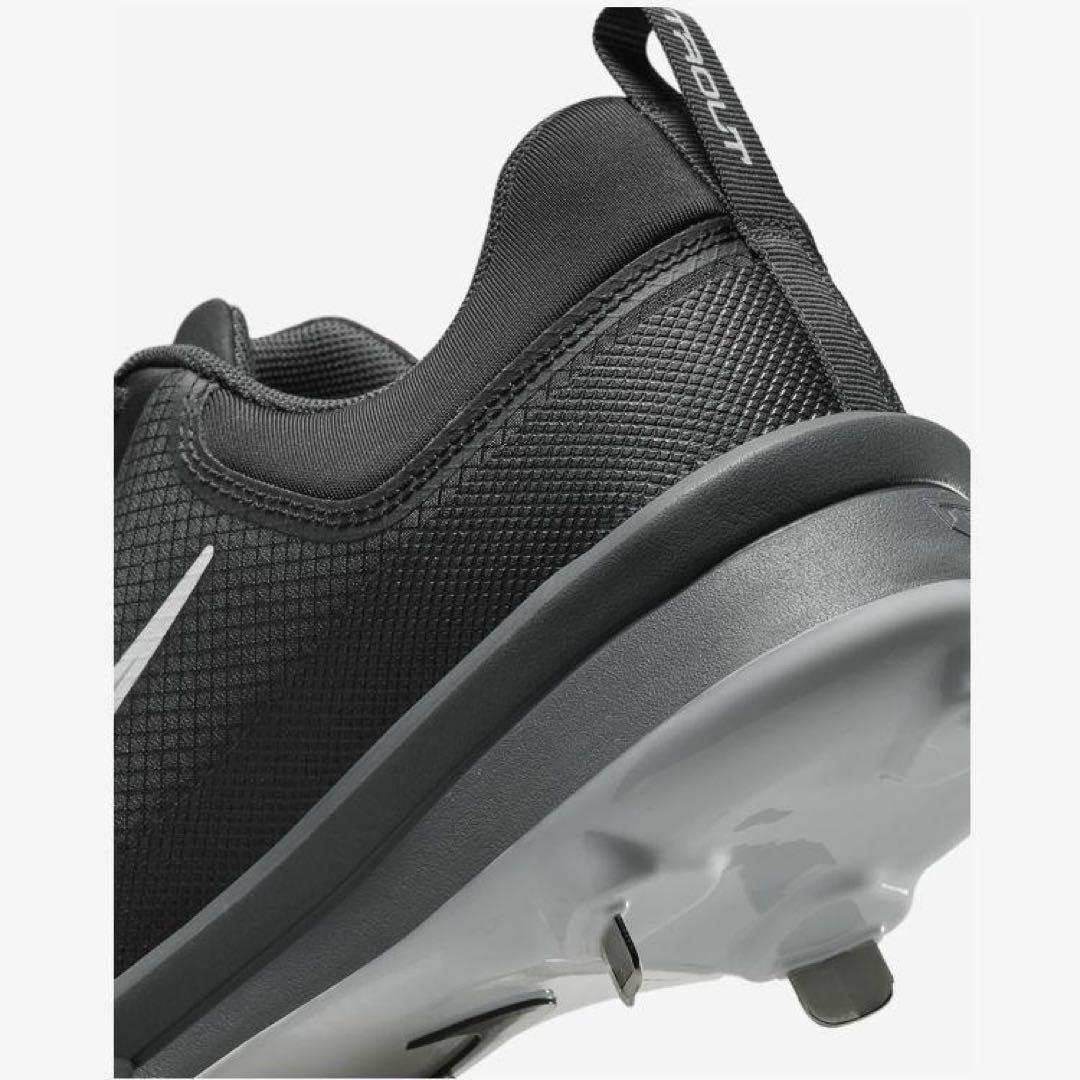 ナイキ フォース トラウト プロ 金具 28 野球 スパイク 靴 シューズ 黒