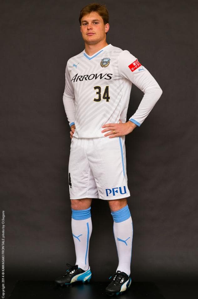 2014 川崎フロンターレ ユニフォーム ＃34 パウリーニョ 2XO