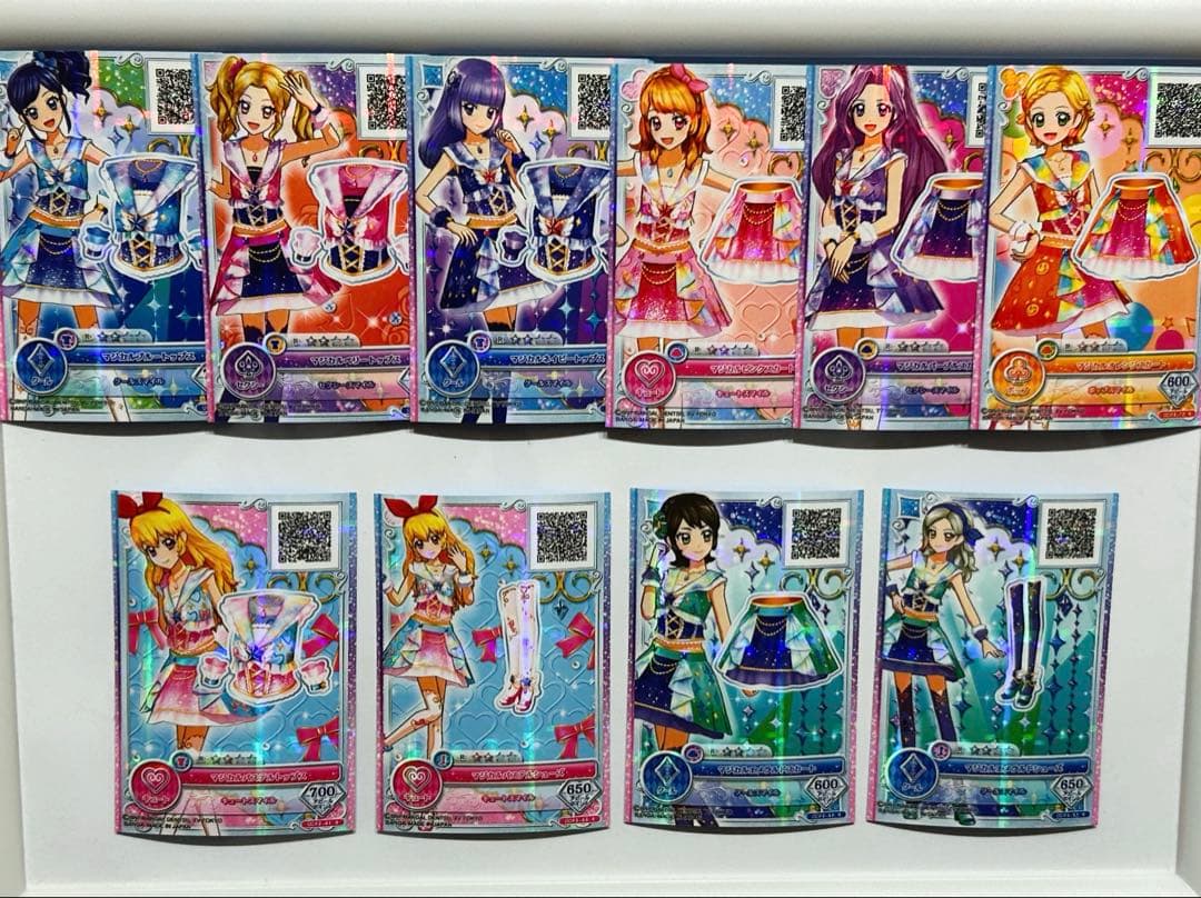 アイカツ×プリパラ 映画 マジカルコーデ バラ売り パステル ピンク あかり