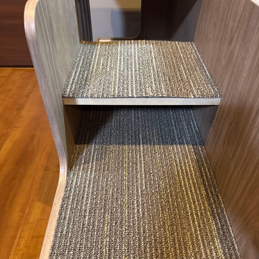 ペットステップベンチ 犬 猫 階段 飛び降り防止 ペット家具 フランスベッド