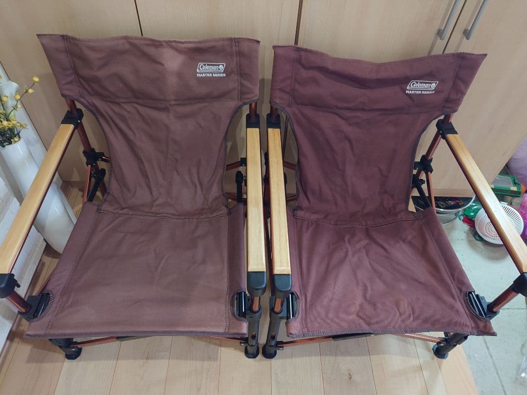 コールマン　マスターシリーズ ３ウェイキャンバスデッキチェア 2脚セット