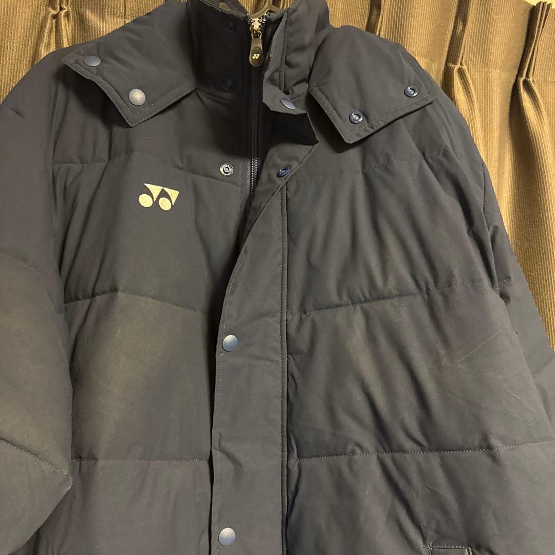 YONEX ネイビー ロングコート 90073 Ｌサイズ