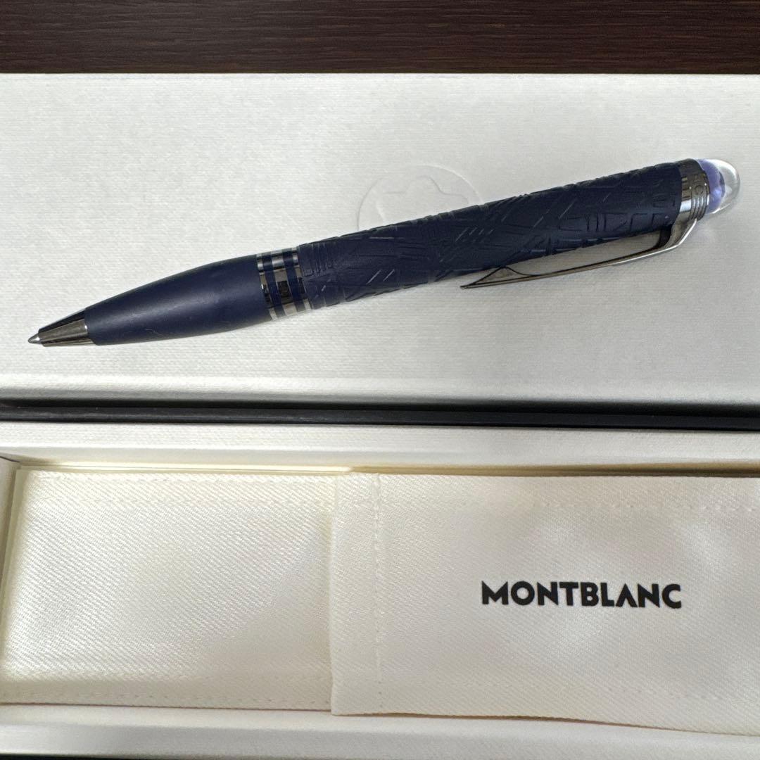 MONTBLANC スターウォーカー　スペースブルー　レジン　ボールペン