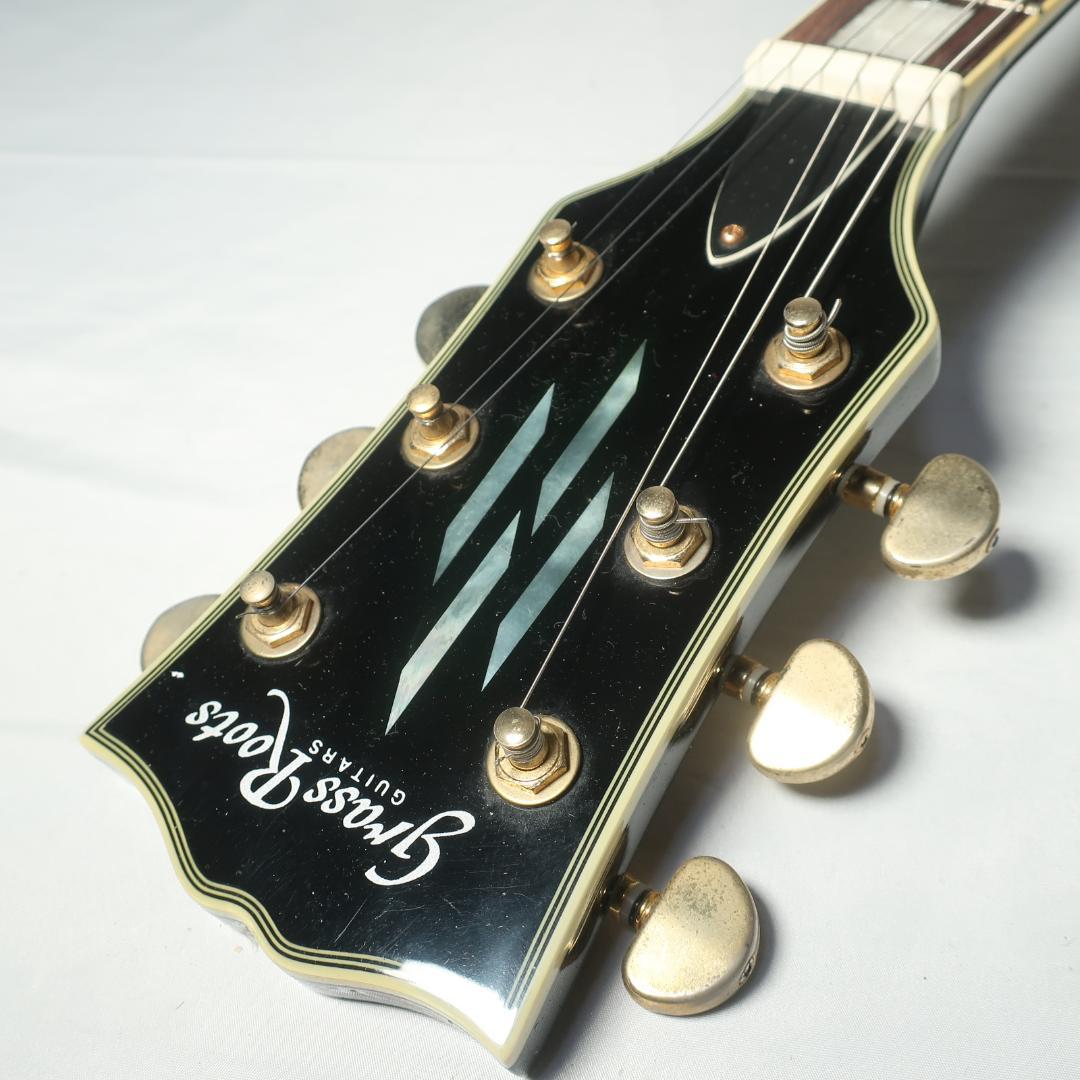 GrassRoots レスポールカスタムタイプ エレキギター ケース付