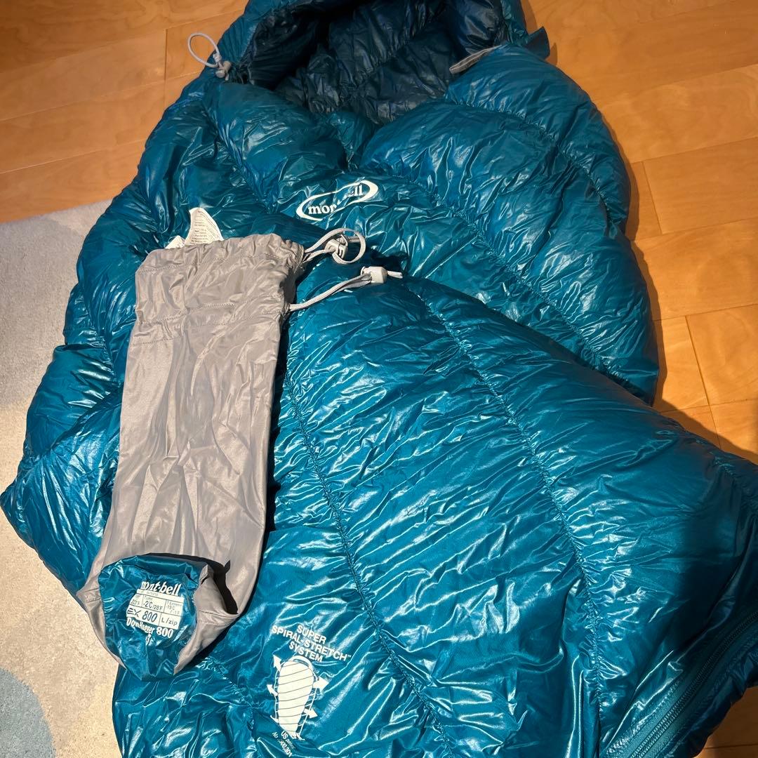 mont-bell Down Hugger 800 #3 寝袋