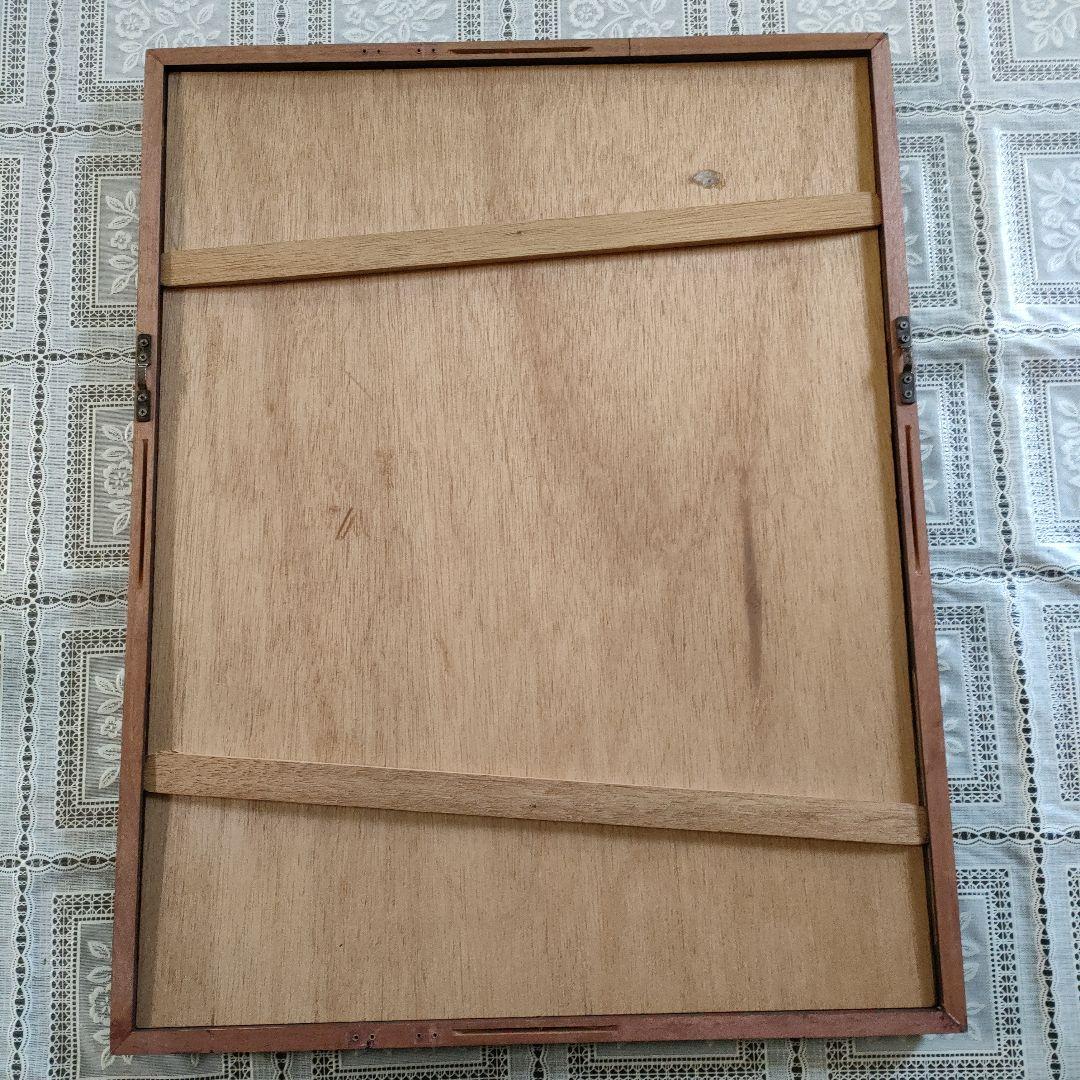 \"木版画\"　泉田康治『合掌造之図・五箇山の子供』