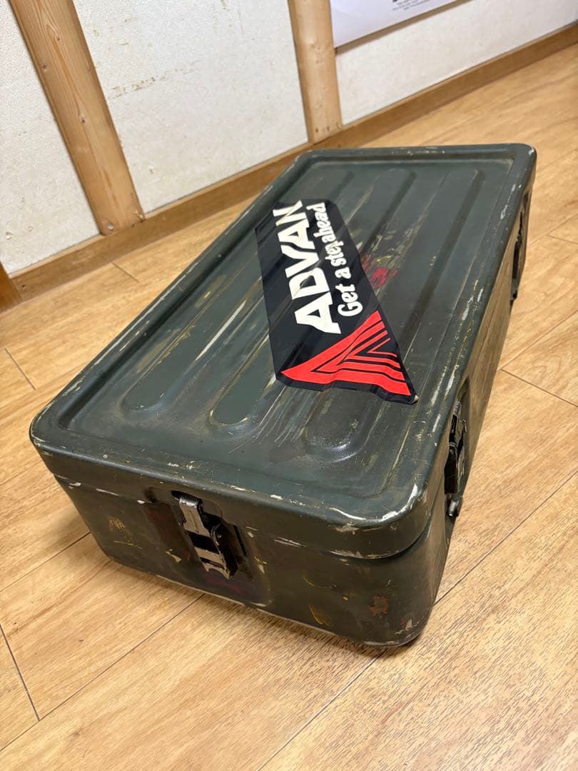 US ARMY ミリタリー アルミ コンテナ ボックス ケース ビンテージ