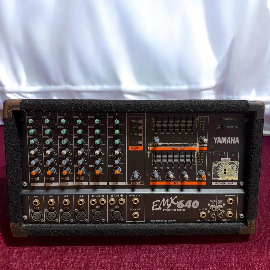 ☆送料無料 YAMAHA ヤマハ EMX640 6ch パワードミキサー