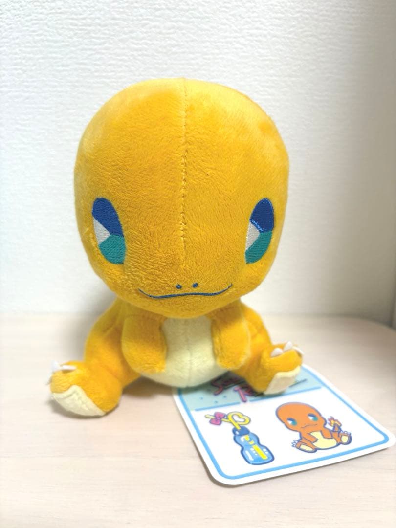 ポケモンセンター　サイコソーダ リフレッシュ　御三家＋マリル　ぬいぐるみ