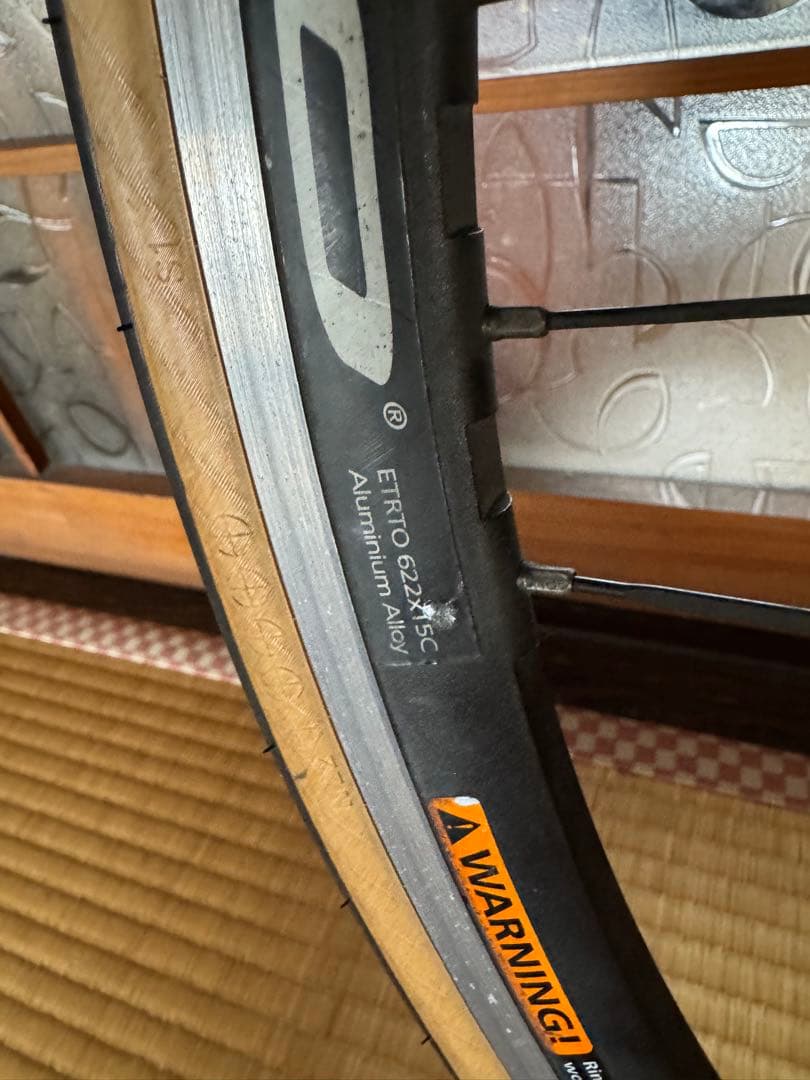 カンパニョーロ　Zonda ホイール 700 15c 後輪のみ