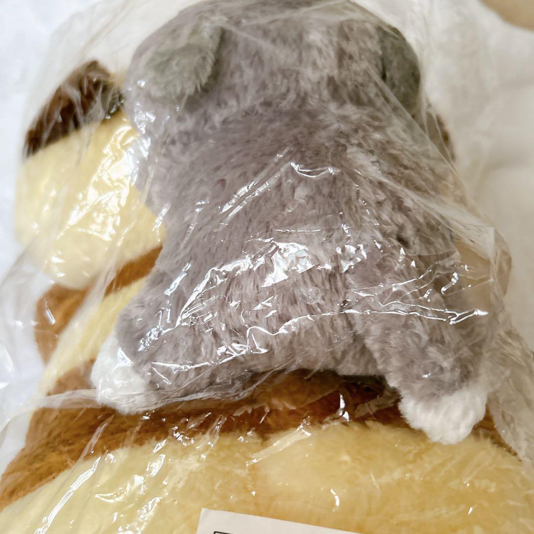 大きい！ねむっこにゃーご　ダイカットペアクッション