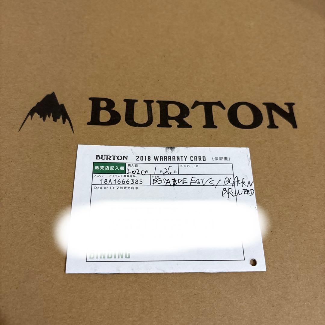 BURTON ESCAPADE EST WMS S ビンディング