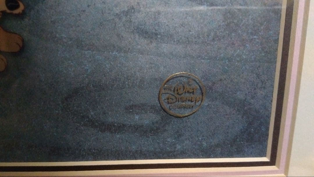 ディズニー　セル画　レディー＆トランプ