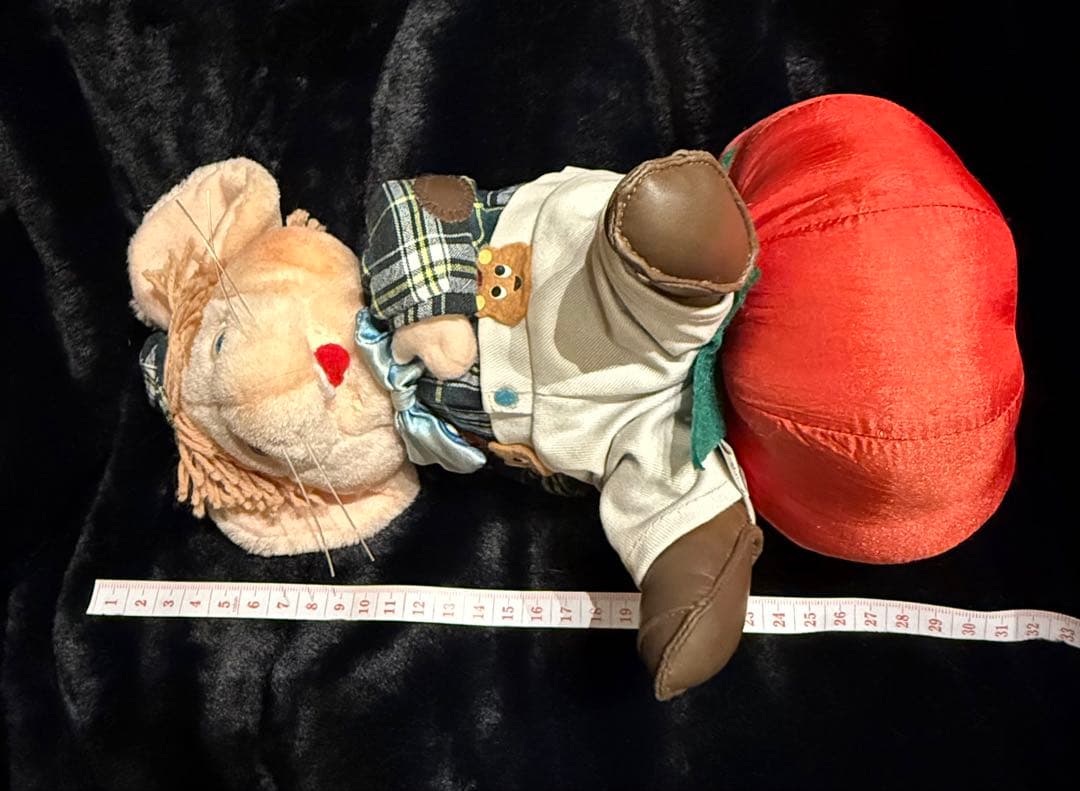 期間限定値下げ　トッポジージョ　ぬいぐるみ　トマト　昭和　平成　レトロ　レア