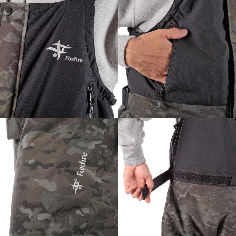 Foxfire　フロストレイクビブ　パンツ　M【新品】ブラック　フィッシング