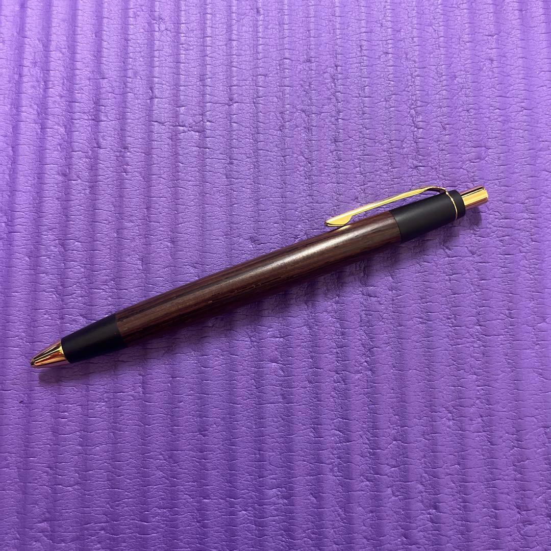 野原工芸新型シャープペンシル　紫檀