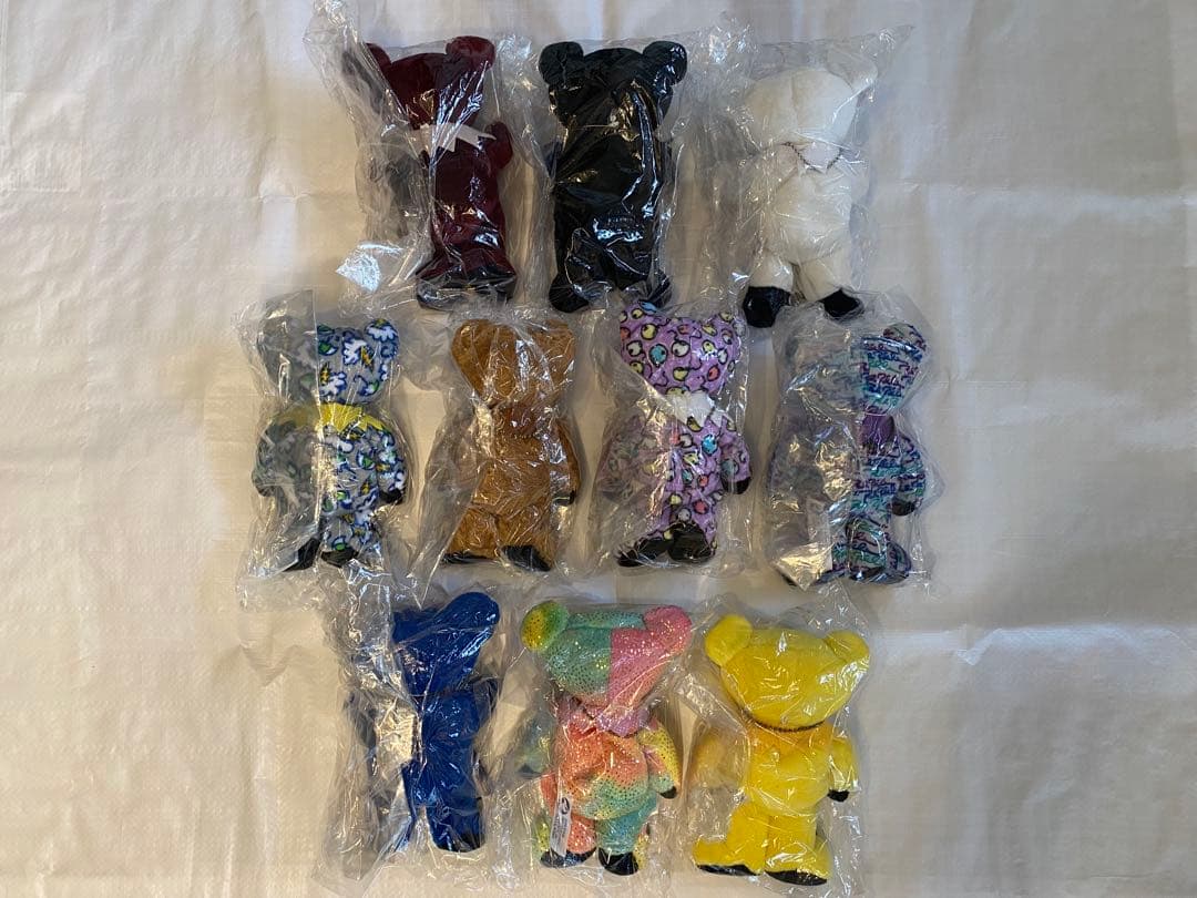 デッドベア　ビーンベア　10体セット　7インチ