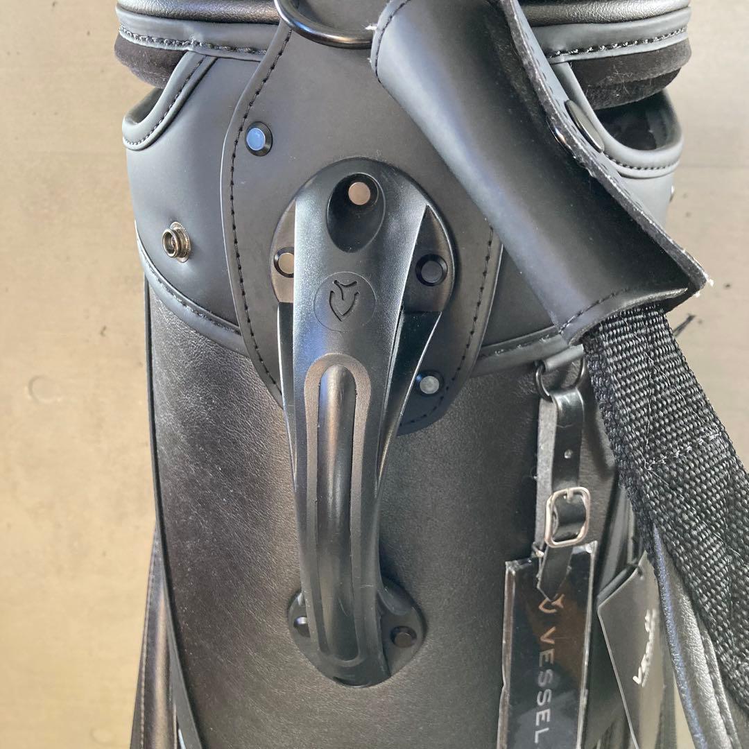 ⛳️新品並 VESSEL PRIME Staff ベゼル キャディバッグ 黒