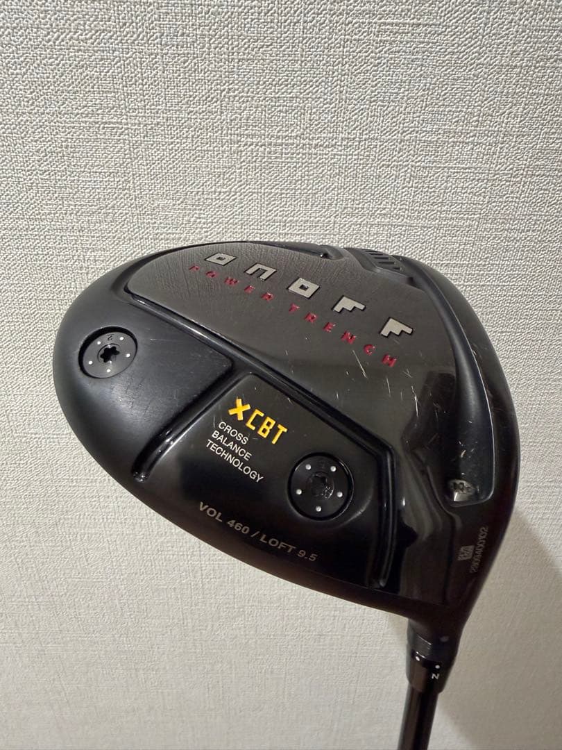 ONOFF KUROドライバー 9.5度 X-CBT