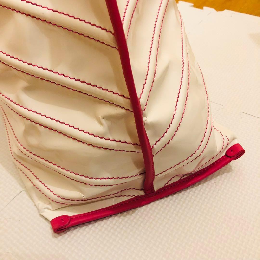 MONCLER アメリ トートバッグ レザー エナメル モンクレール ゴルフ