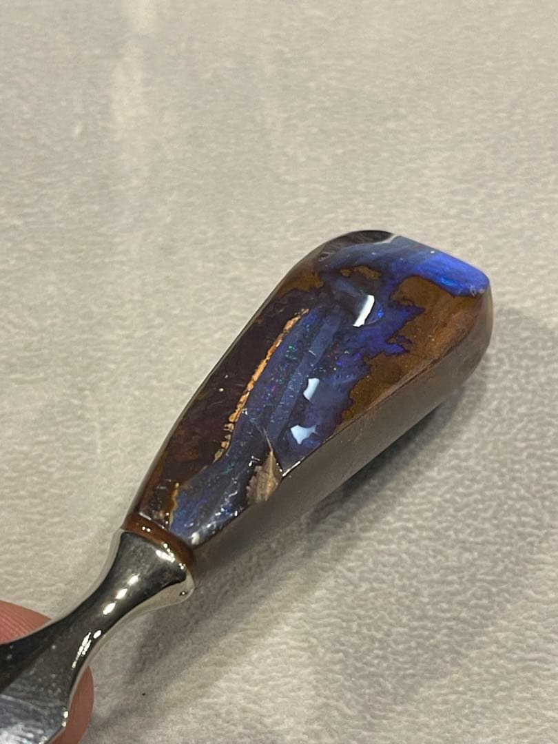 ビンテージ ボルダーオパール ペーパーナイフ レターオープナー OPAL