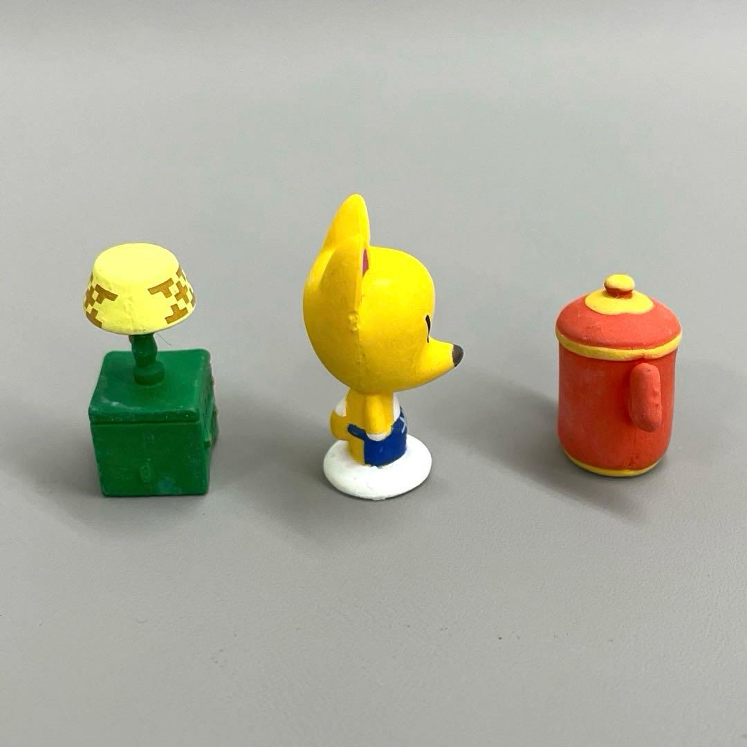 どうぶつの森 森をつくろう！ F-47 つねきち　ハニワ　ランプ　フィギュア