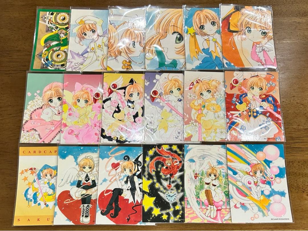 原作版 CCさくら クロウカード編　ノーマル34枚