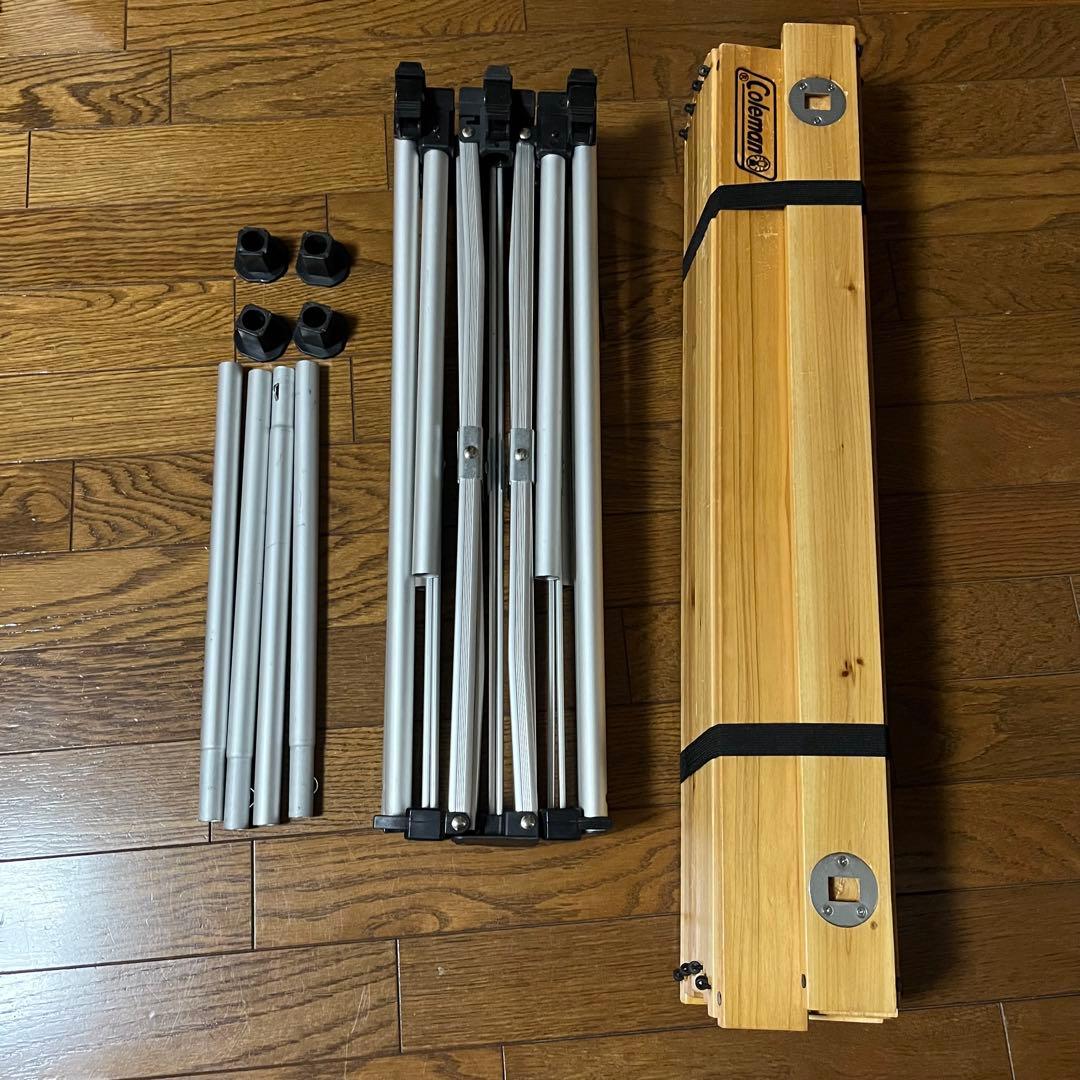 コールマン ナチュラルウッドロールテーブル